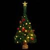 vidaXL Christmas Tree Green PVC Small Christmas Tree Cone-shaped