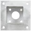 vidaXL Post Anchors 4 pcs Galvanised Metal 2.80 "