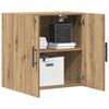 vidaXL Wall Cabinet Wall-mounted Artisan Oak 23.62 x 12.40 x 23.62 in