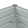 vidaXL Raised Bed Green Galvanized Steel 39.4 x 15.7 x 17.7 in Durable