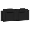 vidaXL Headboard Cushion Black