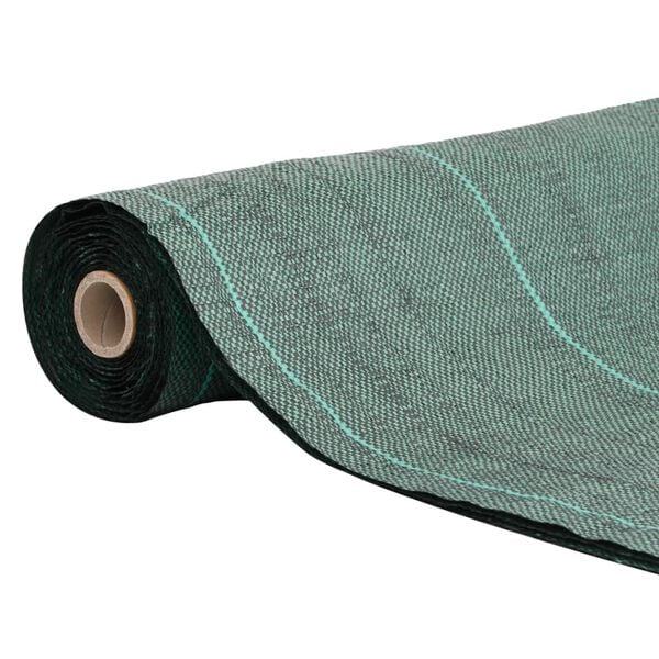 vidaXL Weed Membrane Green 100% Polypropylene 1 x 82.0 ft Durable