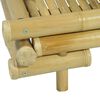 vidaXL Bamboo Bed Natural Bamboo and natural rattan Full Durable