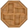 vidaXL Table Top 31.5"x31.5"x1" Octagonal Solid Wood Teak