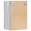 vidaXL Hanging Cabinet Grey Sonoma Engineered wood 15.7x11.6x23.6 in
