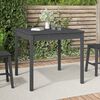 vidaXL Garden Table Grey Solid Pine Wood Small Durable Modern