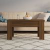 vidaXL Coffee Table Brown Oak Engineered Wood 39.8 x 19.3 x 20.5 in