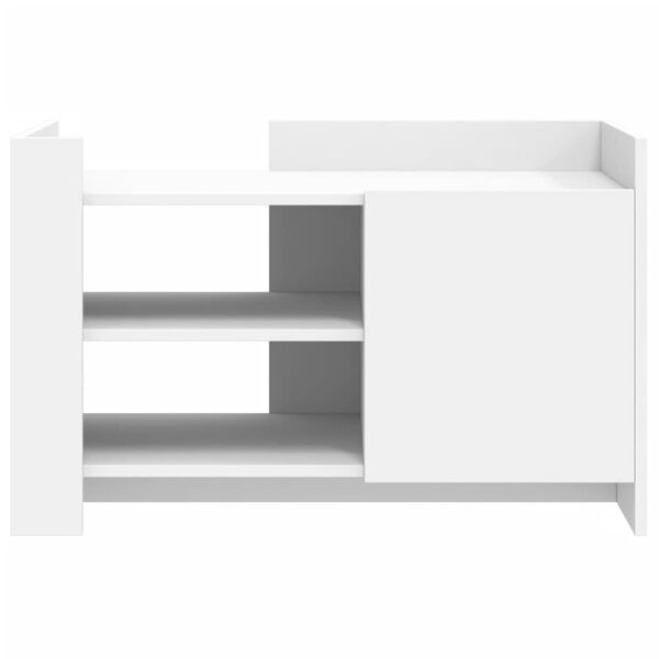 vidaXL Coffee Table White Engineered wood Medium Coffee Table