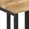 vidaXL Nesting Table Set of 3 Natural wood with black metal