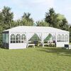 vidaXL Party Tent White 800 x 400 x 266 cm Polyester and Steel