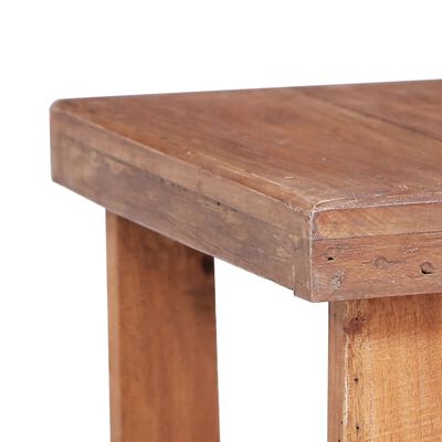 vidaXL Coffee Table 23.6"x17.7"x9.1" Solid Reclaimed Wood