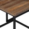 vidaXL Nesting Coffee Table Set of 3 Grey Solid Teak Wood Small