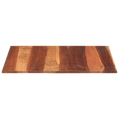 A long rectangular wooden cutting board with alternating light and dark stripes across its length.