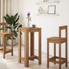 vidaXL Bar Table Artisan Oak 20.1x19.7x40.7" Engineered Wood