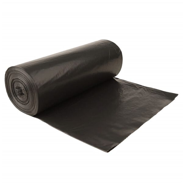 vidaXL Bin Bags 150 pcs Black 63.4 gal