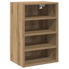 vidaXL Hanging Cabinet Artisan oak Engineered wood Medium