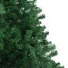 vidaXL Christmas Tree with Decorative String Lights Green 157.5" PVC