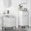 vidaXL Bathroom Furniture Set 2 pcs High gloss white 39.5 x 36 x 88 cm