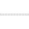 vidaXL Wire Mesh Fence with Spike Anchors Anthracite 5.2x82.0'