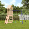 vidaXL Outdoor Playset Natural Pine Solid pine wood and Polypropylene (PP)