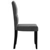 vidaXL Dining Chairs 6 pcs Dark Gray Velvet
