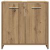 vidaXL Bathroom Sink Cabinet Artisan Oak Engineered Wood Medium