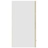 vidaXL Hanging Cabinet Sonoma Oak Engineered wood Standard cabinet size