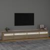 vidaXL TV Cabinet Sonoma oak Engineered wood Large TV Cabinet
