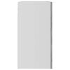 vidaXL Hanging Glass Cabinet Concrete Grey Engineered Wood Medium