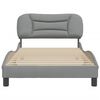 vidaXL Bed Frame Light grey