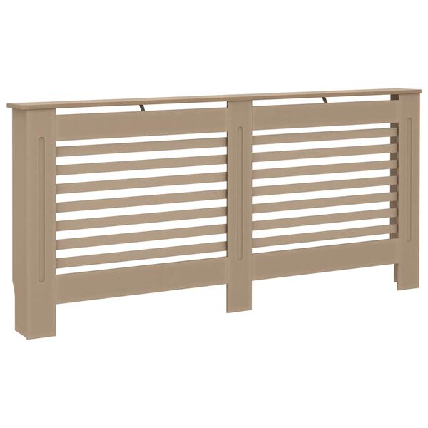 vidaXL Radiator Cover 67.7"x7.5"x32.1" MDF