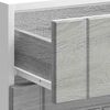 vidaXL Kitchen Base Cabinet Grey sonoma Engineered wood Medium