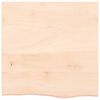 vidaXL Bathroom Countertop 23.6x23.6x0.8" Untreated Solid Wood
