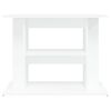 vidaXL Aquarium Stand White Engineered wood Medium Aquarium Stand