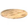 vidaXL Tabletop Natural wood Solid mango wood 31.5 in across Durable
