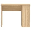 vidaXL Desk Sonoma Oak Engineered Wood Medium Desk Rectangular