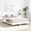 vidaXL Bed Frame 2 pcs White 59.84 x 79.92 in Engineered Wood