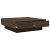 vidaXL Coffee Table Brown oak Engineered wood, metal