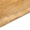 vidaXL Table Top 39.4"x27.6"x1.5" Rectangular Solid Wood Mango