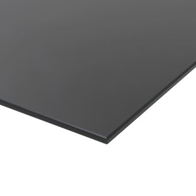 vidaXL Wall Mounted Magnetic Blackboard Glass 31.5"x23.6"