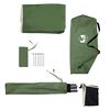 vidaXL Camping Windbreak Green 192.9x48.4" Waterproof