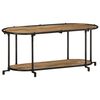 vidaXL TV Cabinet Brown Solid rough mango wood Medium Durable