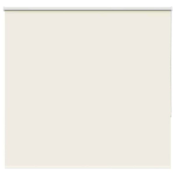 vidaXL Roller Blind Off White 100% Polyester, Aluminum 63 x 51 in