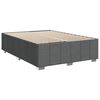 vidaXL Bed Frame Dark Grey