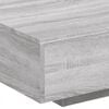 vidaXL Coffee Table Grey Sonoma Engineered Wood Medium