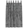 vidaXL Velvet Curtains 2 pcs Grey 68.90 x 55.12 in Velvet