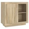 vidaXL Sideboard Sonoma Oak 31.5"x15.7"x29.5"