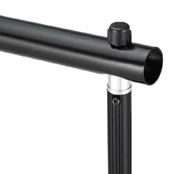 vidaXL Telescopic Background System 61"-118.1"