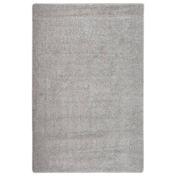 vidaXL Rug Light Grey Polypropylene 78.7 x 114.2 in Area Rug