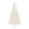 vidaXL Christmas Tree White PVC, Steel Extra Large Lightweight